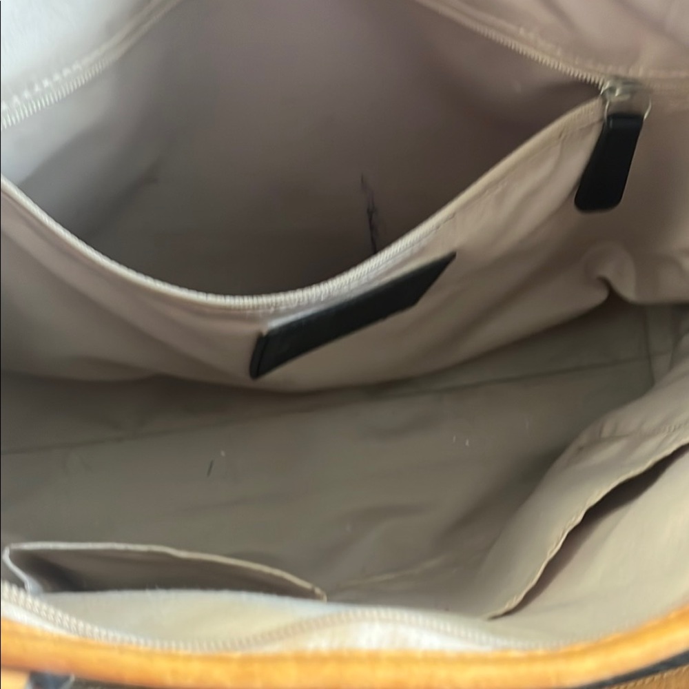 Coach Brown Signature Tote Bag - Picture 6 of 12